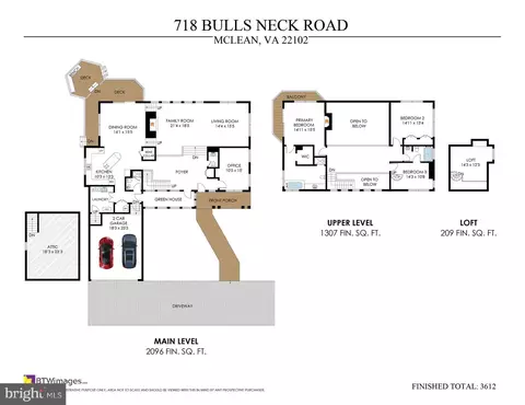 Floorplan - 718 Bulls Neck Rd, Mclean, VA 22102 photo 1 of 4