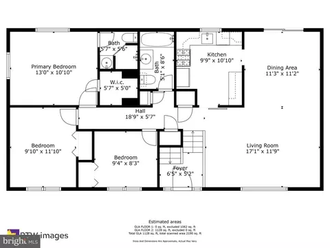 Floorplan - 5508 Callander Dr, Springfield, VA 22151 photo 1 of 2
