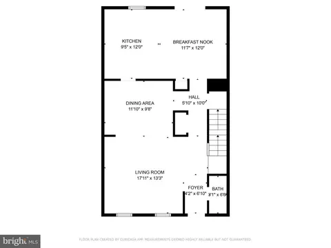 Floorplan - 7919 Birchtree Ct, Springfield, VA 22152 photo 2 of 4