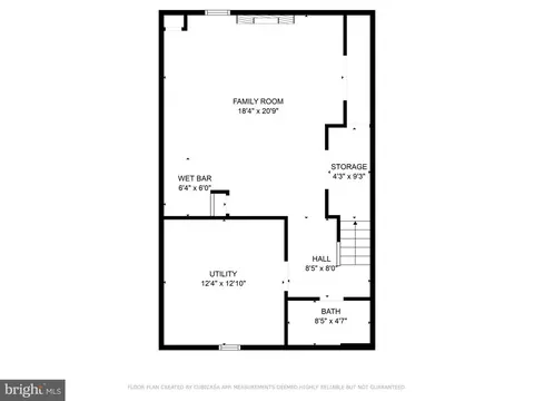 Floorplan - 7919 Birchtree Ct, Springfield, VA 22152 photo 1 of 4