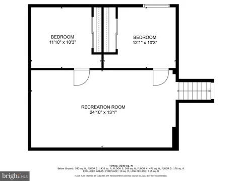 Floorplan - 9608 Braddock Rd, Fairfax, VA 22032 photo 1 of 6