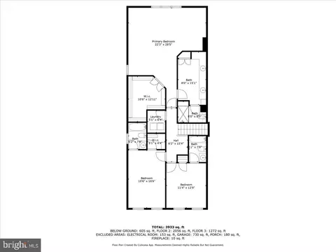 Floorplan - 933 Ridge Dr, Mclean, VA 22101 photo 2 of 4