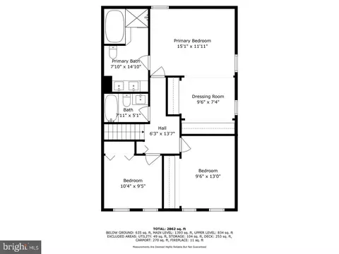 Floorplan - 7312 Langsford Ct, Springfield, VA 22153 photo 3 of 5