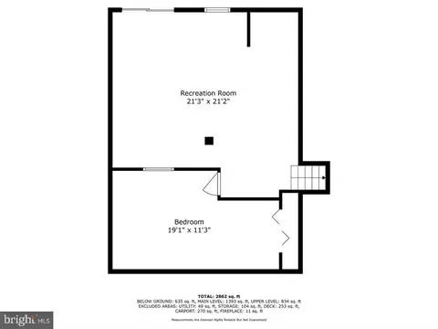 Floorplan - 7312 Langsford Ct, Springfield, VA 22153 photo 1 of 5