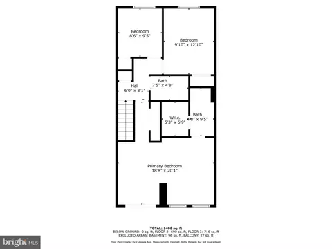 Floorplan - 7910 Spring Forest Ct, Springfield, VA 22152 photo 2 of 3