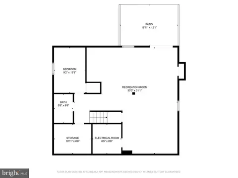 Floorplan - 8606 Powder Horn Rd, Springfield, VA 22152 photo 1 of 4