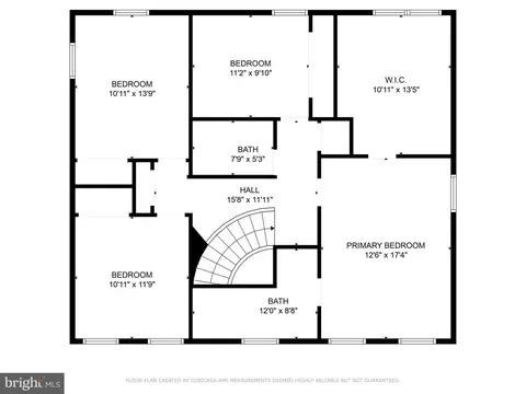 Floorplan - 8606 Powder Horn Rd, Springfield, VA 22152 photo 3 of 4