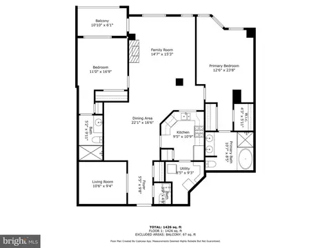 Floorplan - 1450 Emerson Ave #G01, Mclean, VA 22101 photo 2 of 2
