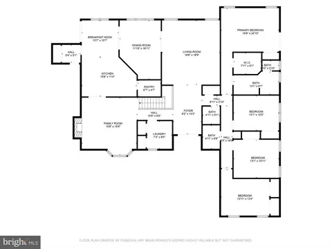Floorplan - 6600 Baymeadow Ct, Mclean, VA 22101 photo 1 of 2