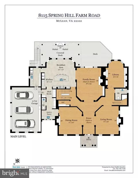 Floorplan - 8115 Spring Hill Farm Dr, Mclean, VA 22102 photo 1 of 4
