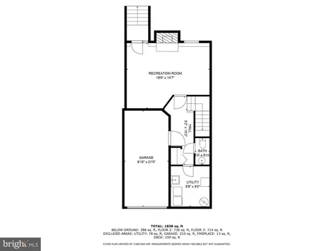 Floorplan - 8722 Stone Hill Pl, Springfield, VA 22153 photo 1 of 3
