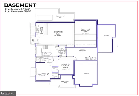 Floorplan - 1800 Rupert St, Mclean, VA 22101 photo 3 of 3
