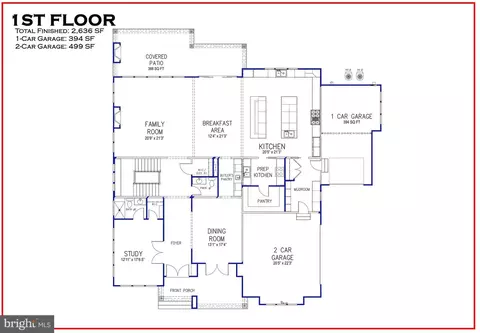 Floorplan - 1800 Rupert St, Mclean, VA 22101 photo 1 of 3