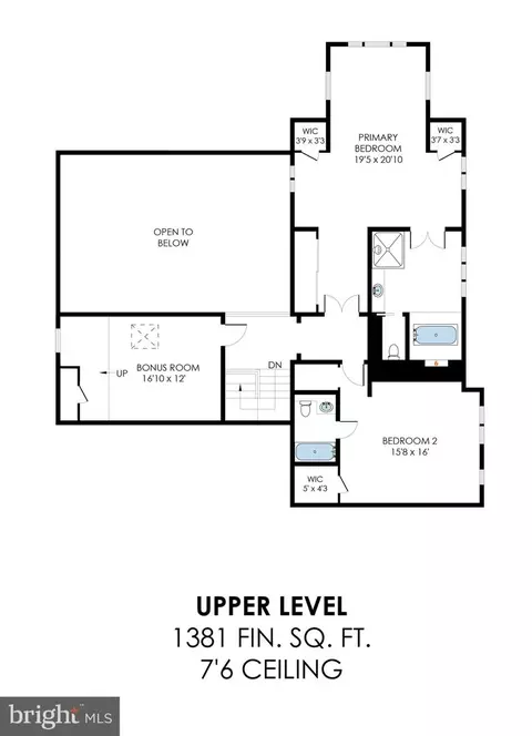 Floorplan - 11419 Purple Beech Dr, Reston, VA 20191 photo 4 of 5