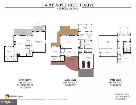 Floorplan - 11419 Purple Beech Dr, Reston, VA 20191 photo 2 of 5