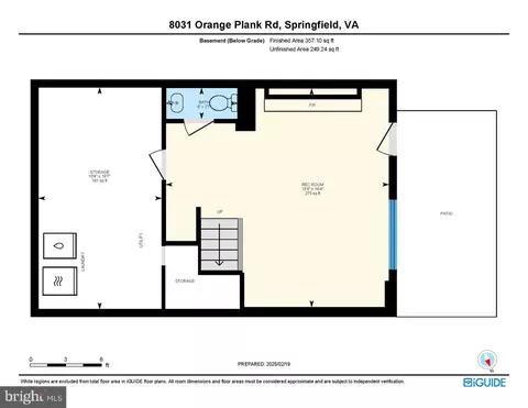 Floorplan - 8031 Orange Plank Rd, Springfield, VA 22153 photo 4 of 4