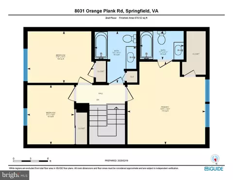 Floorplan - 8031 Orange Plank Rd, Springfield, VA 22153 photo 3 of 4