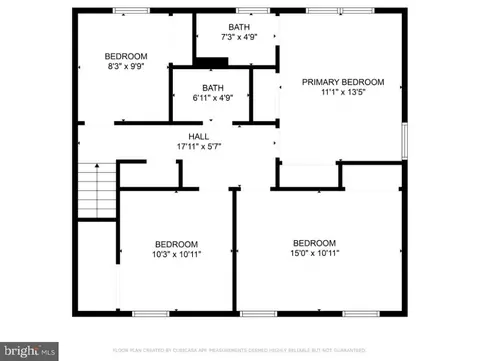 Floorplan - 7914 Saint George Ct, Springfield, VA 22153 photo 2 of 3