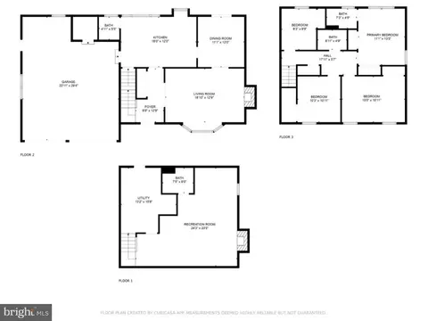 Floorplan - 7914 Saint George Ct, Springfield, VA 22153 photo 3 of 3