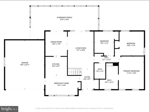 Floorplan - 8100 Saint David Ct, Springfield, VA 22153 photo 2 of 3