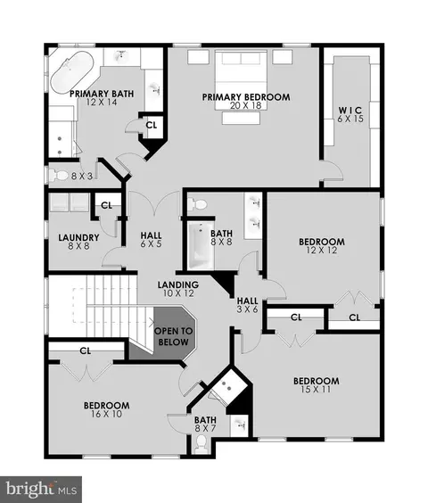 Floorplan - 9881 E Hill Dr, Lorton, VA 22079 photo 2 of 3