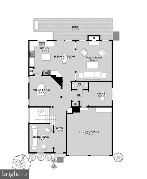 Floorplan - 9881 E Hill Dr, Lorton, VA 22079 photo 1 of 3