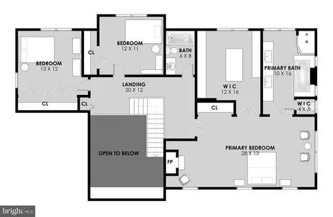 Floorplan - 7134 Merrimac Dr, Mclean, VA 22101 photo 2 of 4