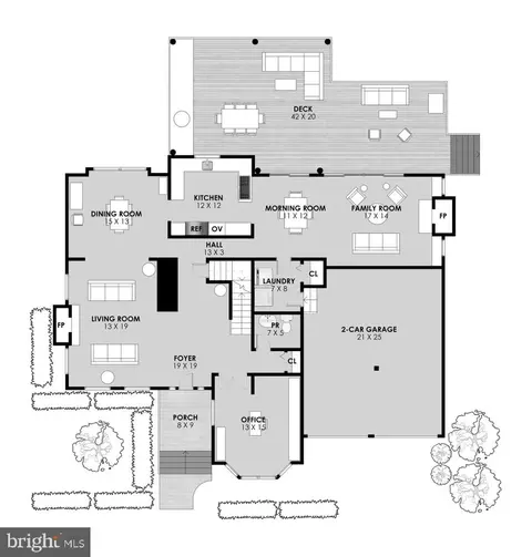 Floorplan - 7134 Merrimac Dr, Mclean, VA 22101 photo 1 of 4