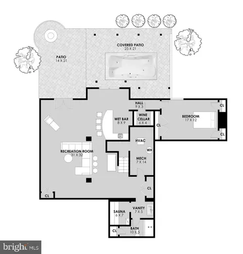 Floorplan - 7134 Merrimac Dr, Mclean, VA 22101 photo 3 of 4