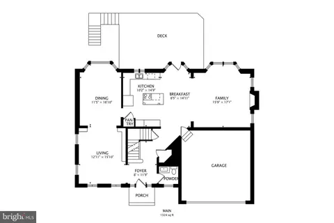 Floorplan - 8967 Scott St, Springfield, VA 22153 photo 1 of 3