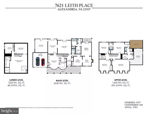 Floorplan - 7621 Leith Pl, Alexandria, VA 22307 photo 1 of 1