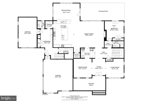 Floorplan - 1907 Bargo Ct, Mclean, VA 22101 photo 1 of 3