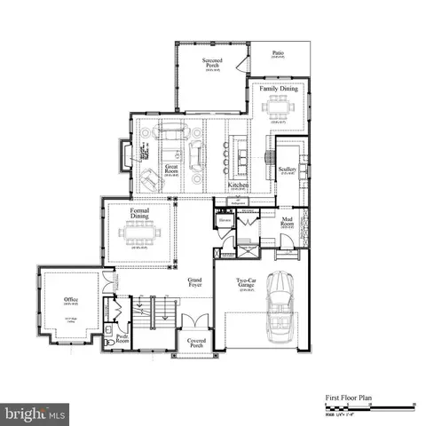 Floorplan - 1806 Dumbarton St, Mclean, VA 22101 photo 2 of 3