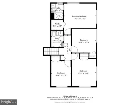 Floorplan - 8317 Mcneil St, Vienna, VA 22180 photo 2 of 3