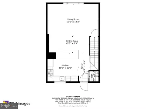 Floorplan - 6623 Burlington Pl, Springfield, VA 22152 photo 1 of 3