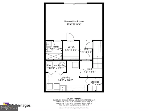 Floorplan - 6623 Burlington Pl, Springfield, VA 22152 photo 3 of 3