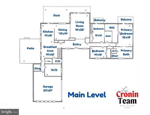 Floorplan - 1436 Laburnum St, Mclean, VA 22101 photo 1 of 2