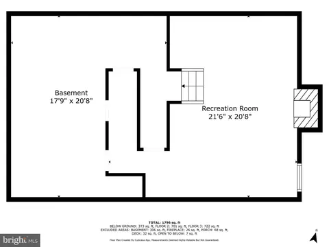 Floorplan - 7223 Olde Lantern Way, Springfield, VA 22152 photo 2 of 4
