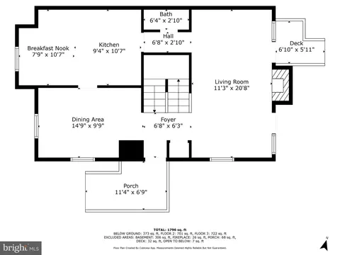 Floorplan - 7223 Olde Lantern Way, Springfield, VA 22152 photo 3 of 4