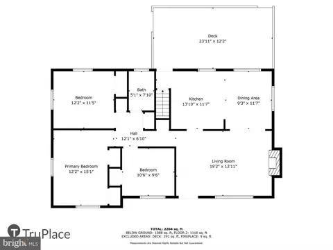 Floorplan - 5914 Dinwiddie St, Springfield, VA 22150 photo 1 of 2