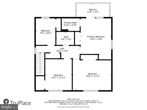 Floorplan - 5517 Yorkshire St, Springfield, VA 22151 photo 2 of 3