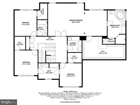 Floorplan - 1302 Scotts Run Rd, Mclean, VA 22102 photo 2 of 4