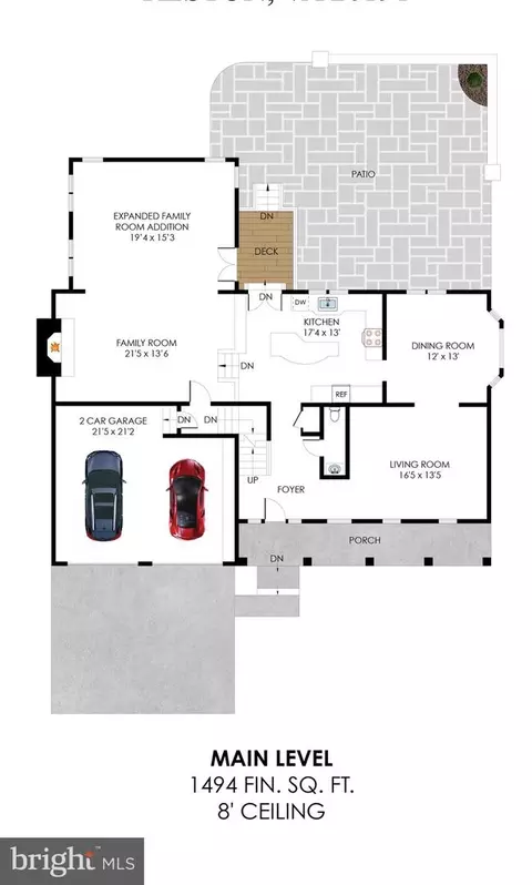 Floorplan - 2301 Noble Victory Ct, Reston, VA 20191 photo 3 of 5