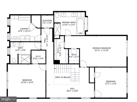 Floorplan - 1603 Aerie Ln, Mclean, VA 22101 photo 2 of 3
