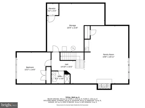 Floorplan - 1603 Aerie Ln, Mclean, VA 22101 photo 3 of 3