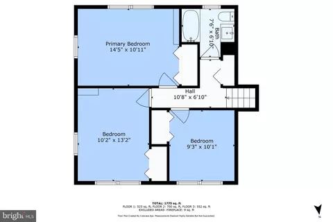 Floorplan - 6607 Edsall Rd, Springfield, VA 22151 photo 1 of 4