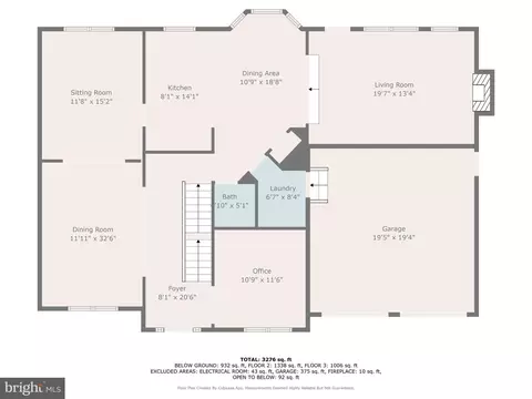 Floorplan - 9004 Advantage, Burke, VA 22015 photo 2 of 4