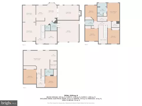 Floorplan - 9004 Advantage, Burke, VA 22015 photo 1 of 4