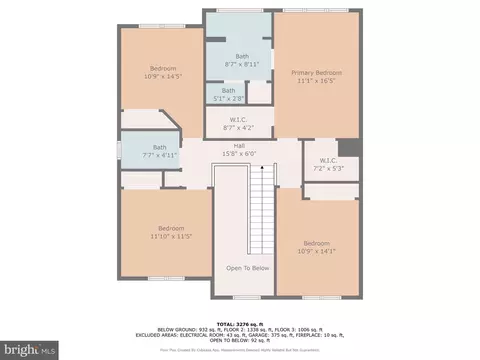 Floorplan - 9004 Advantage, Burke, VA 22015 photo 3 of 4