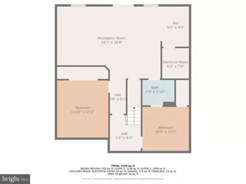 Floorplan - 9004 Advantage, Burke, VA 22015 photo 4 of 4